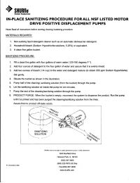 SHURflo 2088-443-144 Delivery Pump 3.5 GPM 45 PSI 12VDC 1/2 MPT Manual