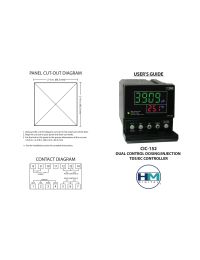 HM Digital CIC-152 Dual Control Dosing/Injection TDS/EC Controller Manual