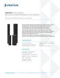 Pentek 155398-43 NCP-BB Carbon Impregnated Non-Cellulose Pleated 10 mic Filter Manual