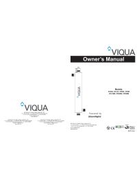 Viqua VH200 Cobalt Series UV System Powered By Sterilight 9 gpm - 120 Volt Manual
