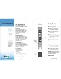 Handheld TDS Meter ZT-2 Manual