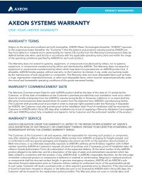 AXEON BT-1800 Commercial Reverse Osmosis System 1800 gpd Manual