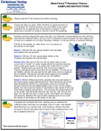 Watercheck Test Kit Manual
