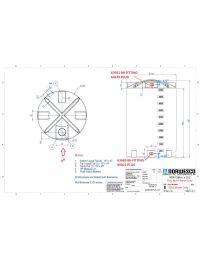 5000 Gallon Water Storage Tank By Bushman (Tall) Manual