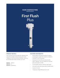 First Flush Advanced Downpipe Kit WDDP120 4