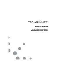 Trojan UVMax 650629-080 Power Supply Kit for H Plus (1994-2008) Manual