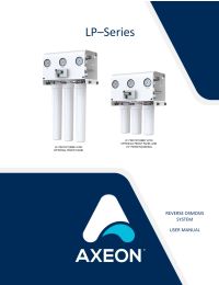 Flexeon LP-350 Reverse Osmosis System 350gpd Manual