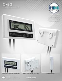 HM Digital DM-3 Commercial In-Line Dual TDS Meter Manual