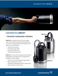 Grundfos KP250M25 115V 25' Manual Submersible Water Pump Manual